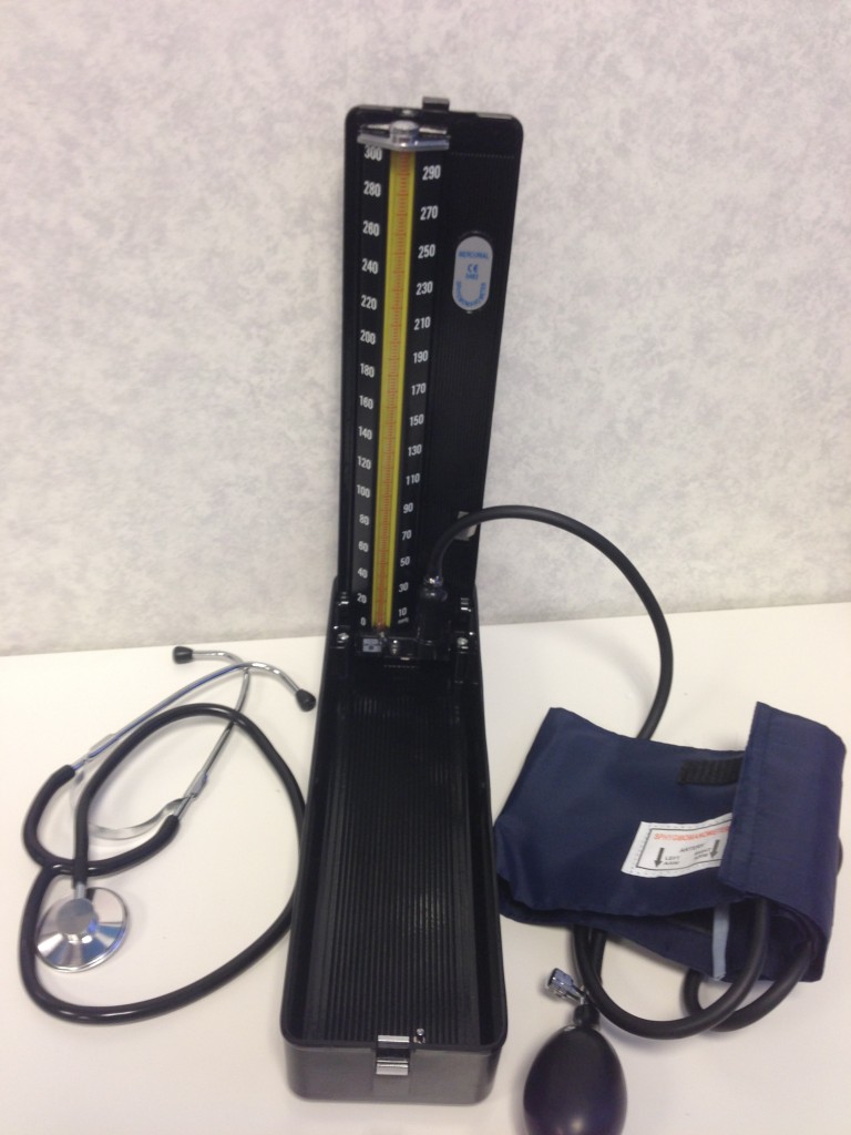 Taking Blood Pressure Manually Auscultatory Method City Gate